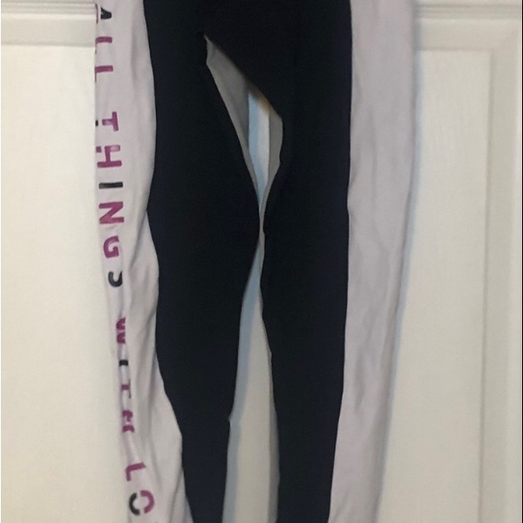 Hipkini Brazilian Brand Leggings White Pink Size M - Picture 2 of 7